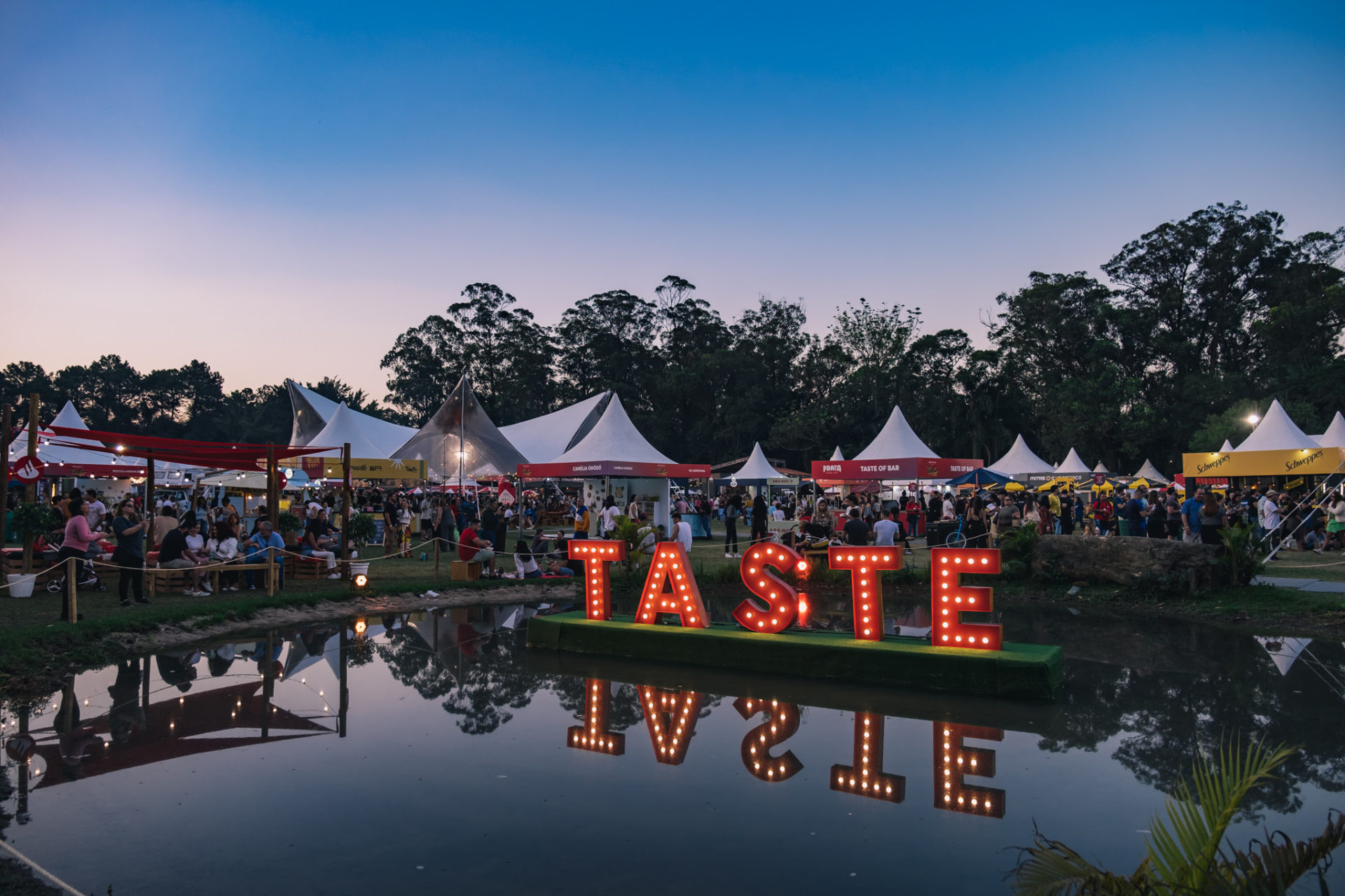 Taste São Paulo Festival ocorre de 18 a 20 e 25 a 27 de agosto (Crédito: Divulgação)